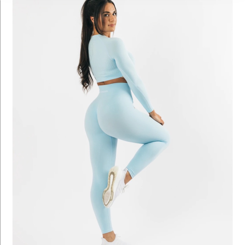 Alphalete amplify leggings - artic blue